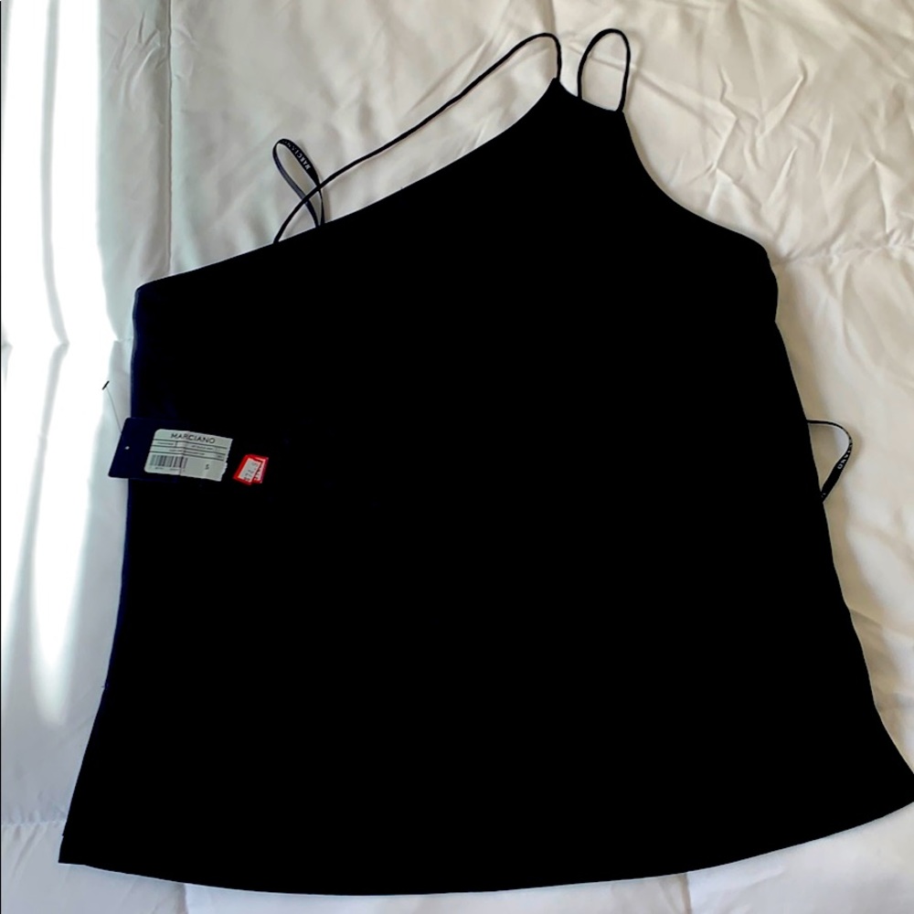 Cleo One Shoulder Top | Black